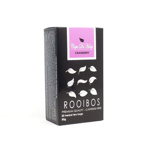 
                  
                    Cranberry Flavoured Rooibos
                  
                